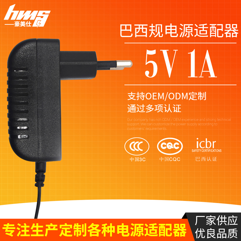 5V  1A欧规
